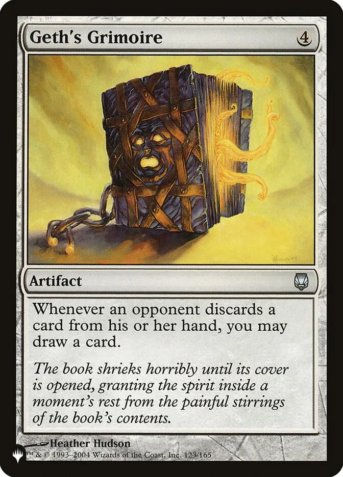 Geth's Grimoire Front Face