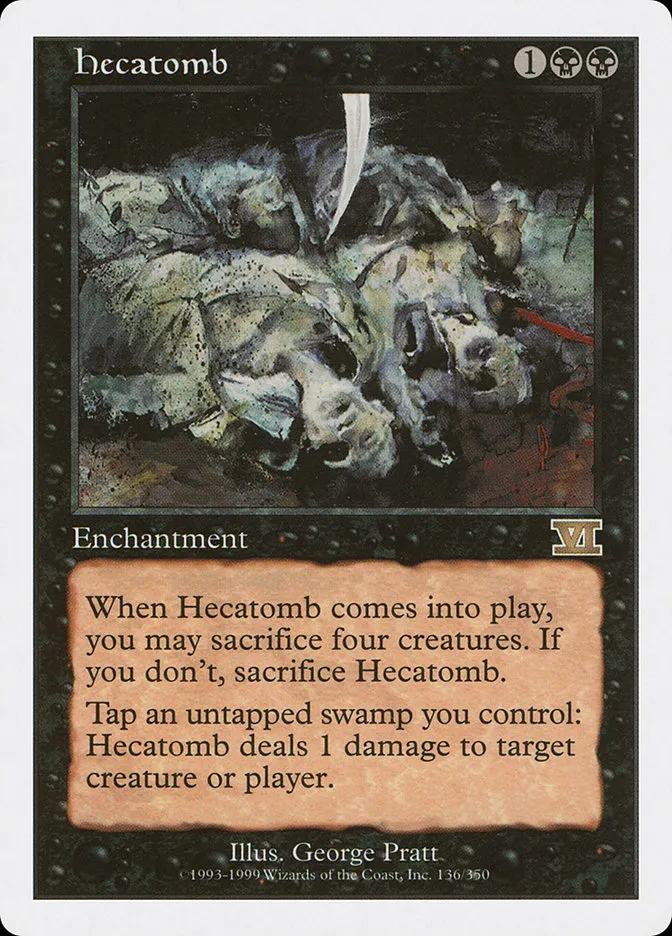 Hecatomb Front Face