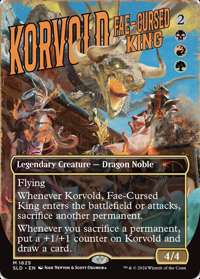 Korvold, Fae-Cursed King Front Face