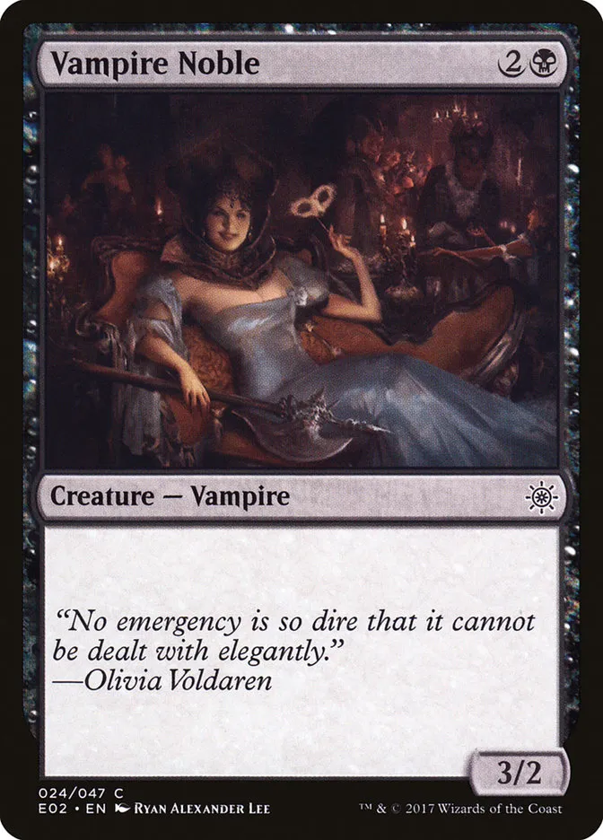 Vampire Noble Front Face