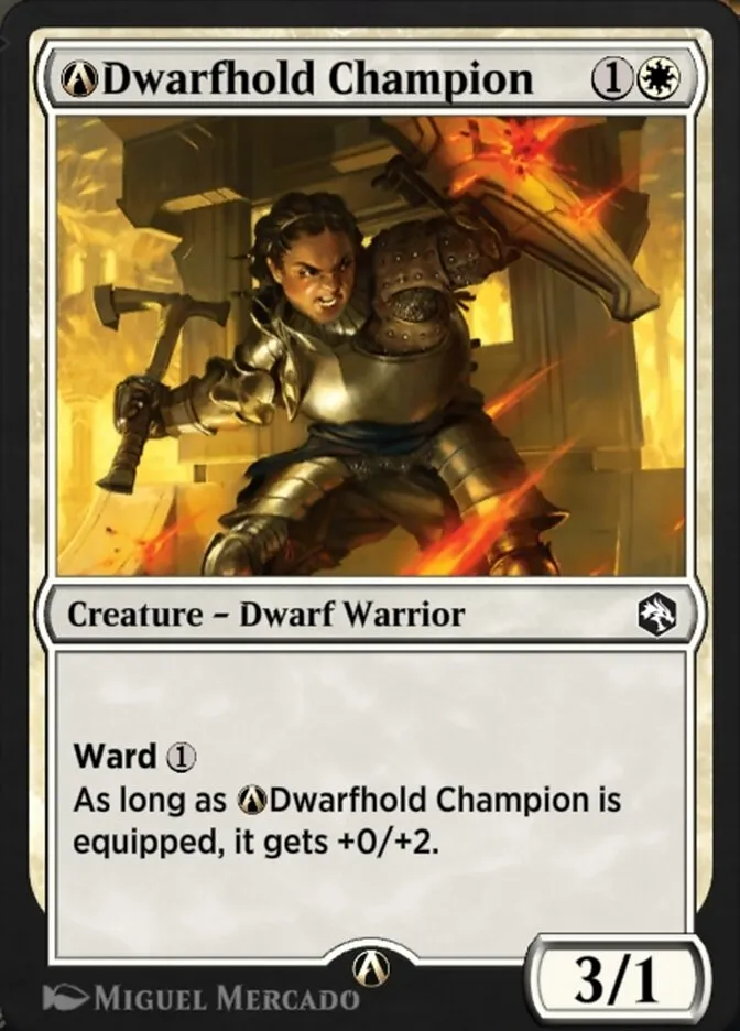 A-Dwarfhold Champion Front Face