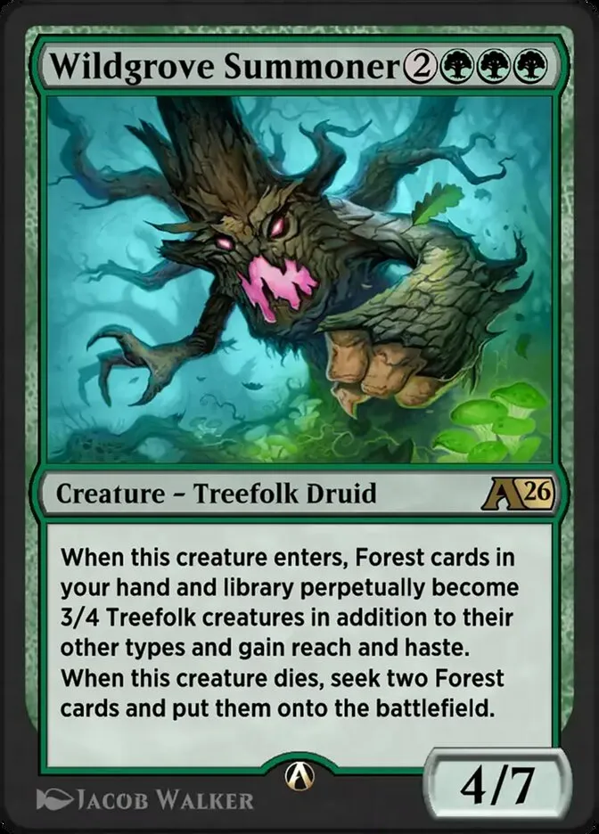 Wildgrove Summoner Front Face