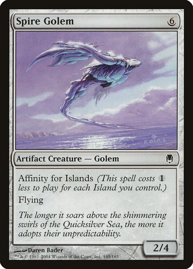 Spire Golem Front Face