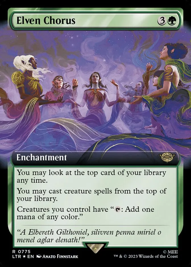 Elven Chorus Front Face