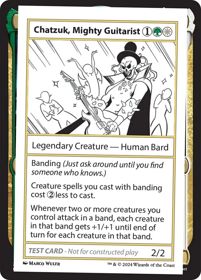 Chatzuk, Mighty Guitarist Front Face