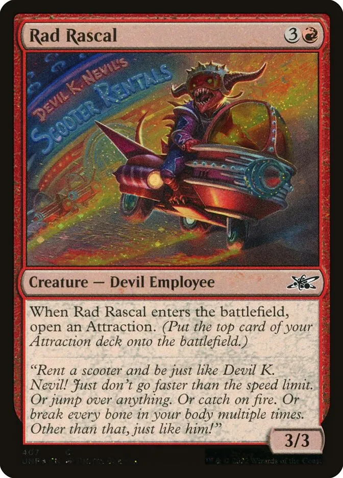 Rad Rascal Front Face