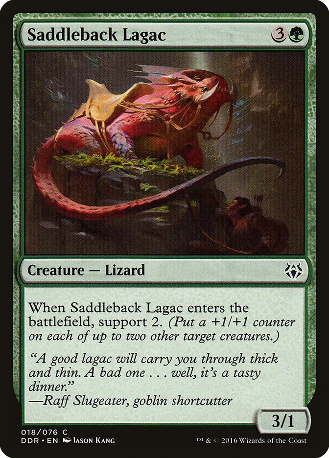Saddleback Lagac Front Face
