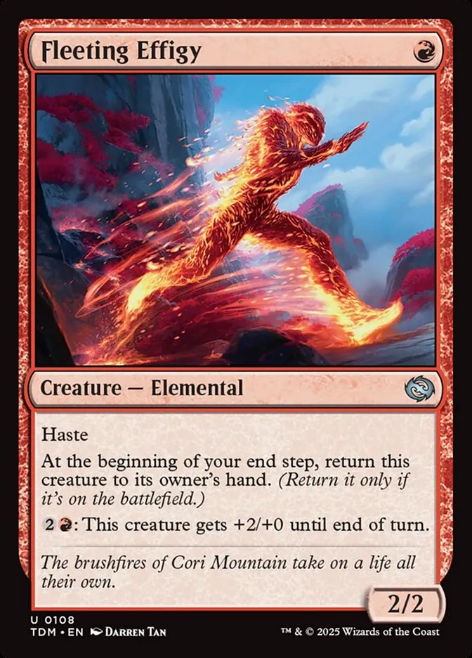 Fleeting Effigy Front Face