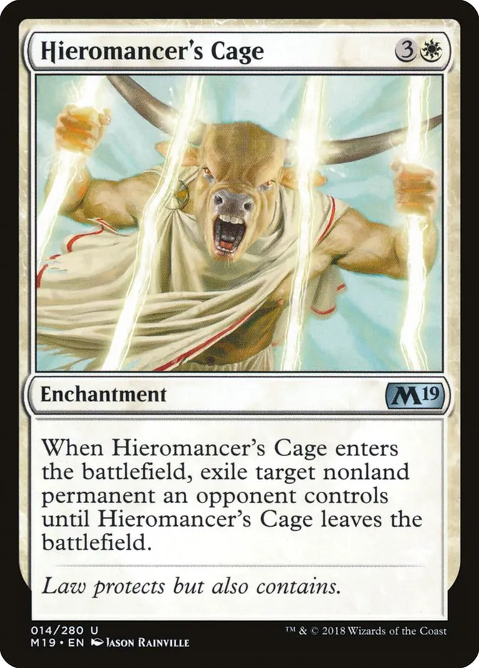 Hieromancer's Cage Front Face