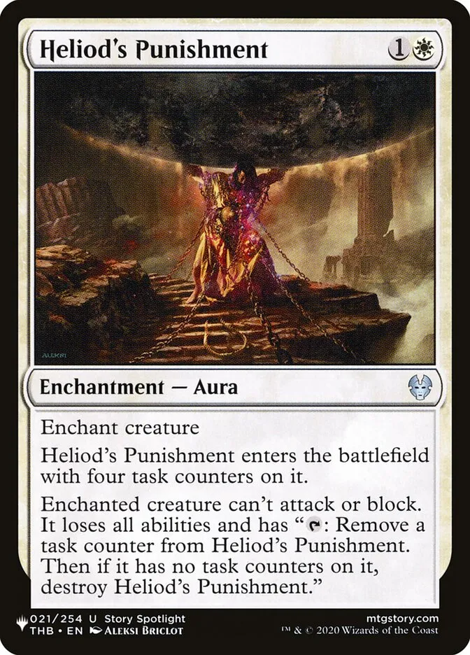 Heliod's Punishment Front Face