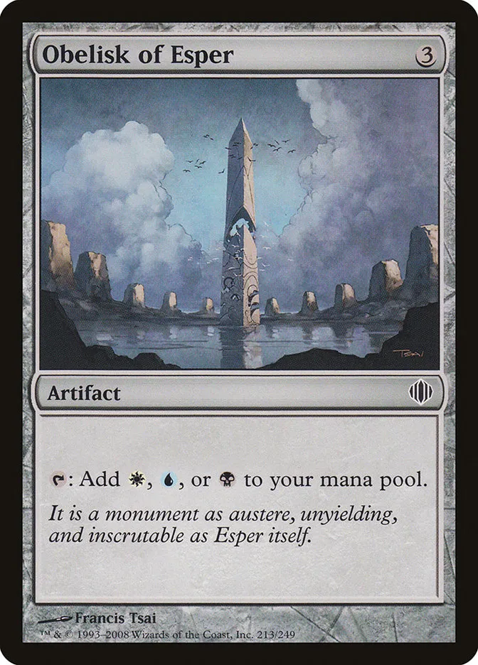 Obelisk of Esper Front Face