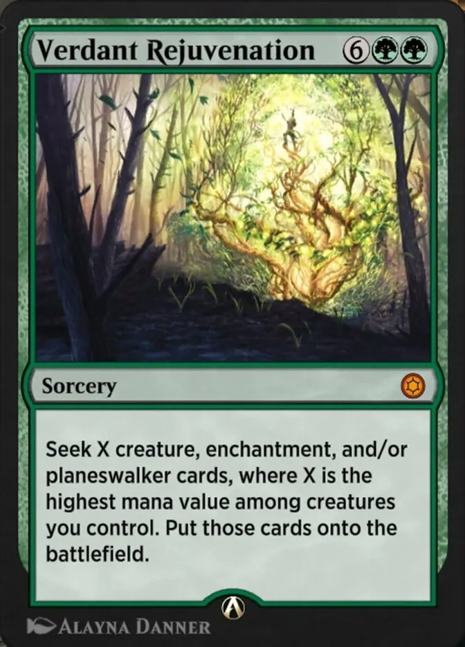 Verdant Rejuvenation Front Face
