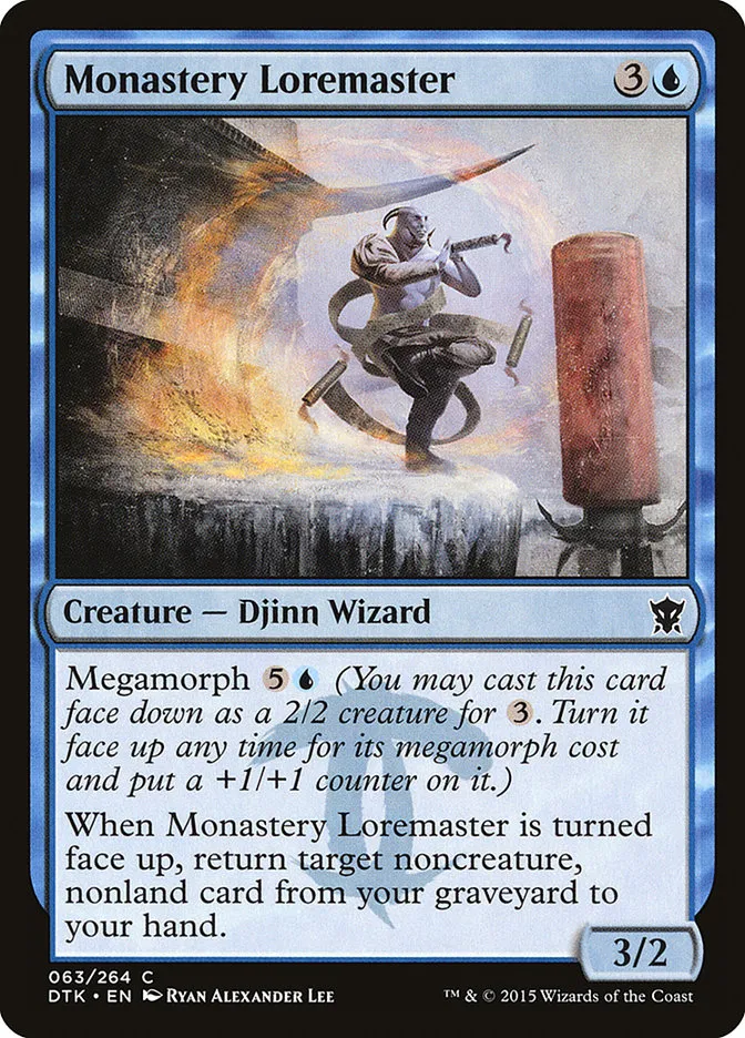 Monastery Loremaster Front Face