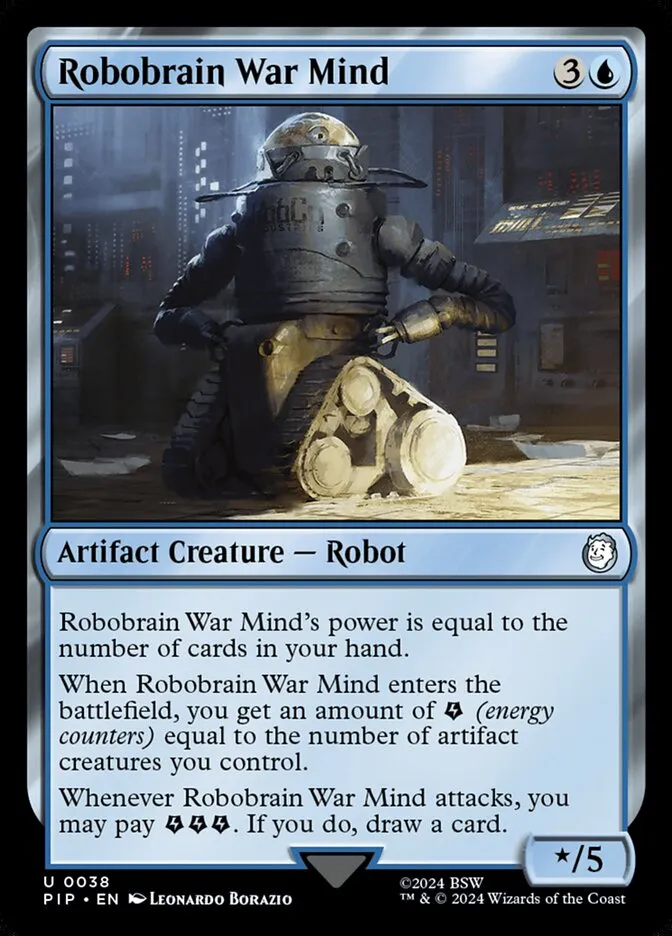 Robobrain War Mind Front Face