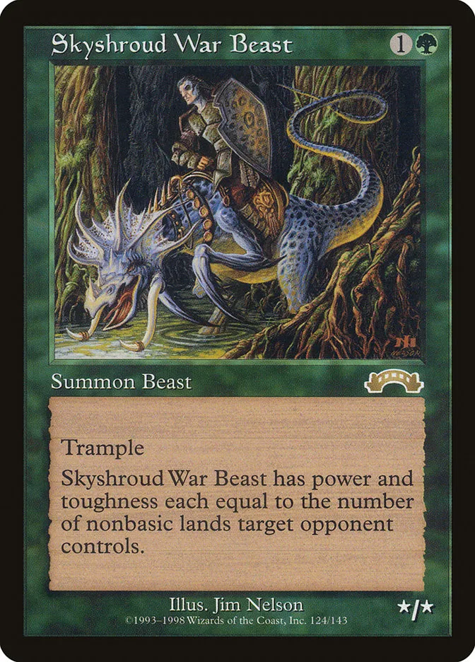 Skyshroud War Beast Front Face