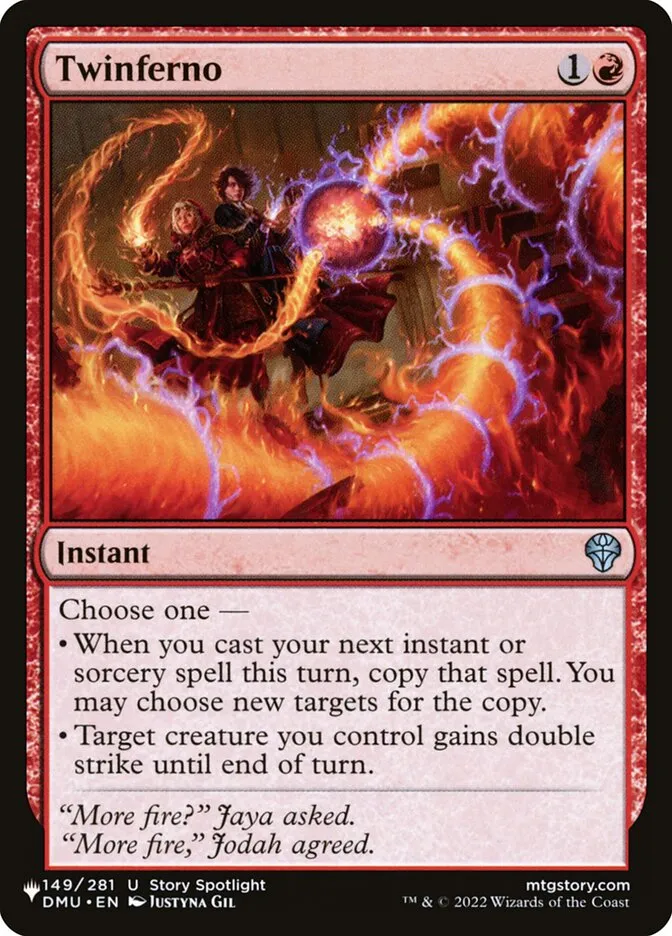 Twinferno Front Face