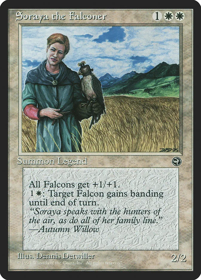Soraya the Falconer Front Face