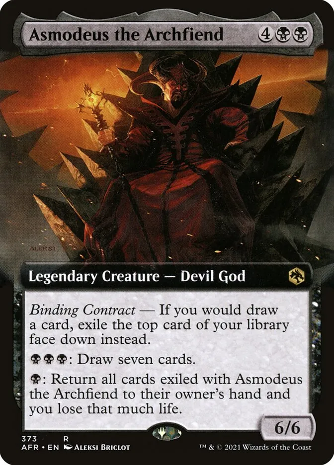 Asmodeus the Archfiend Front Face