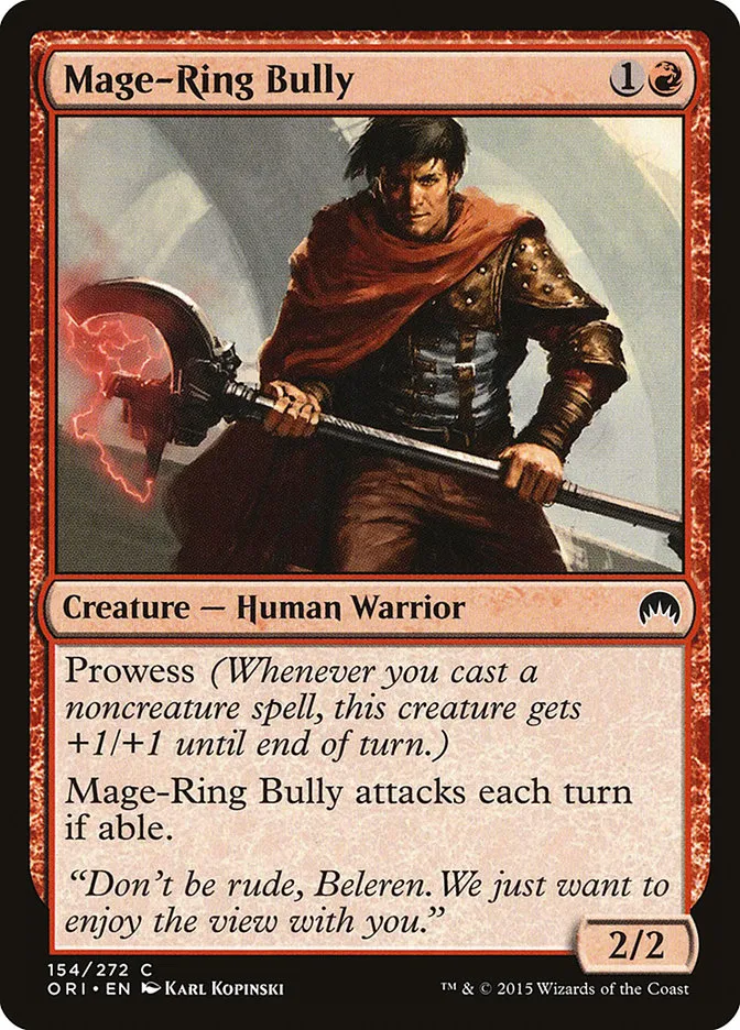 Mage-Ring Bully Front Face