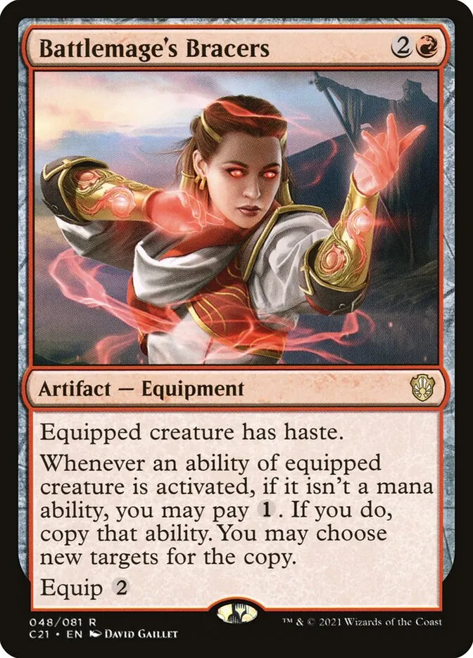 Battlemage's Bracers Front Face