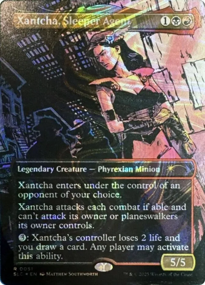 Xantcha, Sleeper Agent Front Face