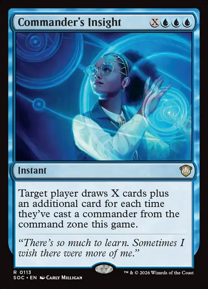 Commander's Insight Front Face