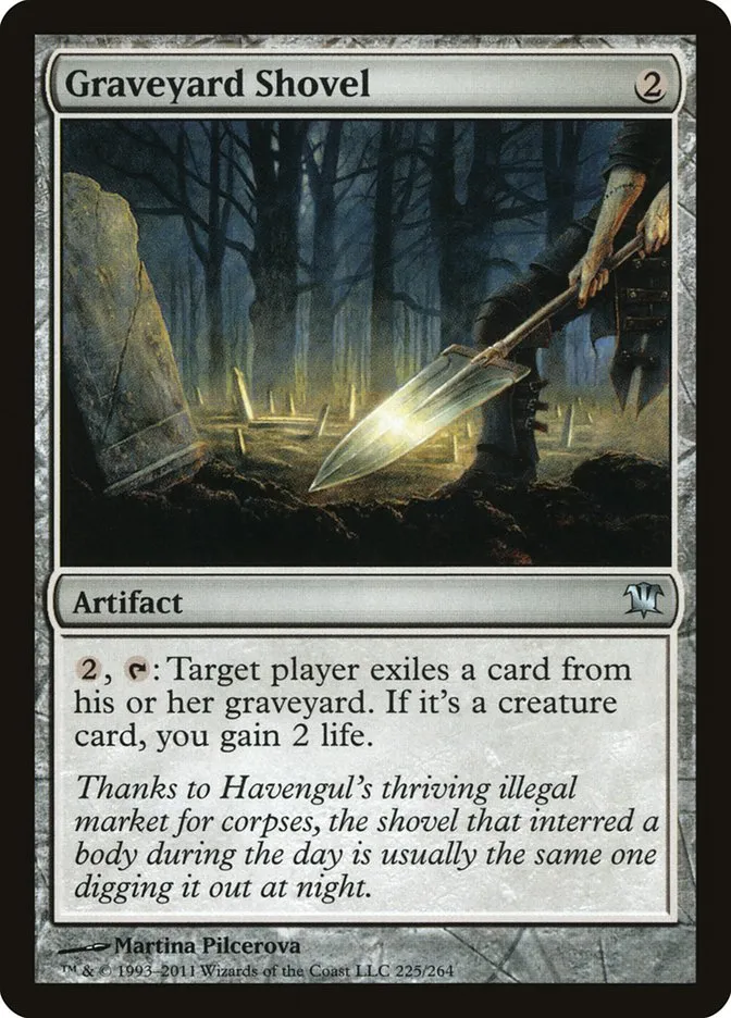 Graveyard Shovel Front Face