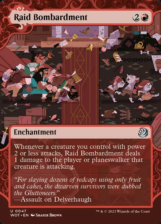 Raid Bombardment Front Face