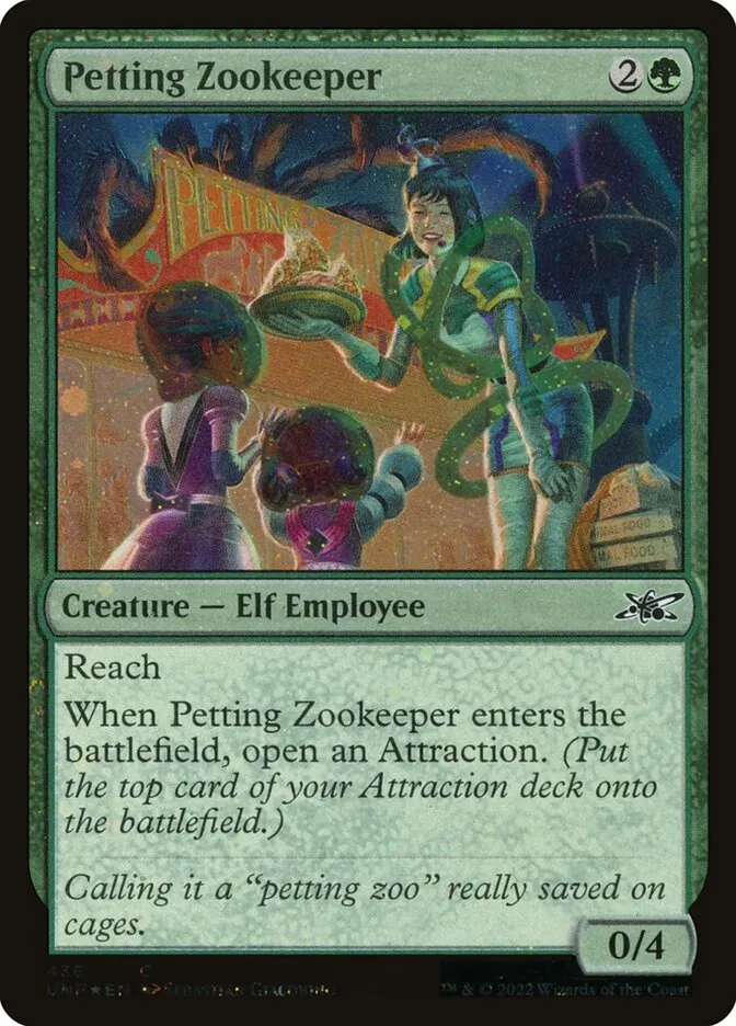 Petting Zookeeper Front Face
