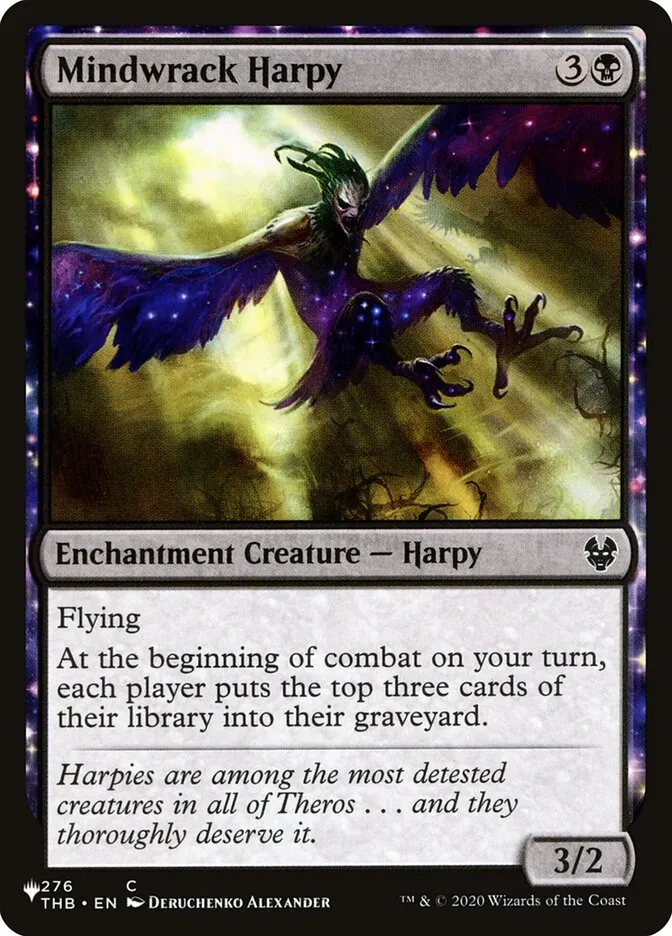 Mindwrack Harpy Front Face