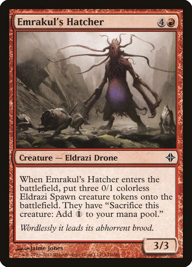 Emrakul's Hatcher Front Face