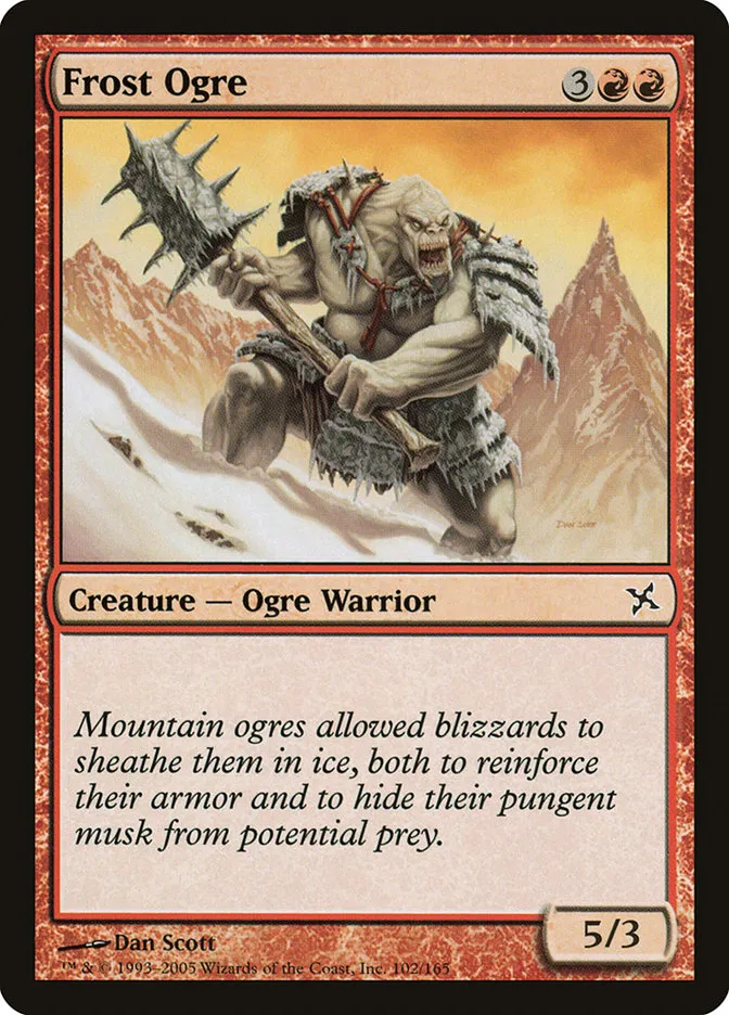 Frost Ogre Front Face