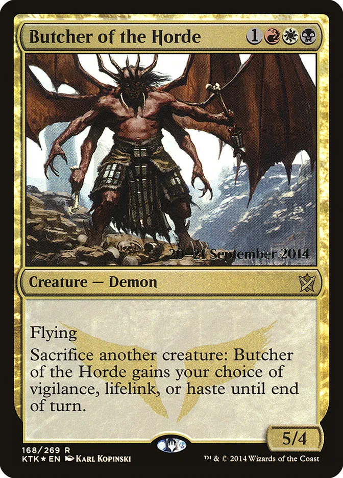 Butcher of the Horde Front Face