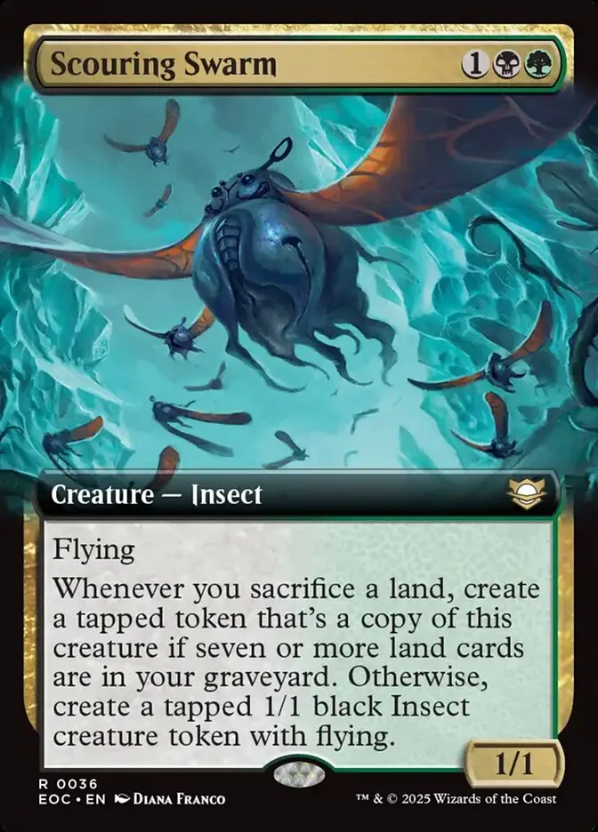 Scouring Swarm Front Face