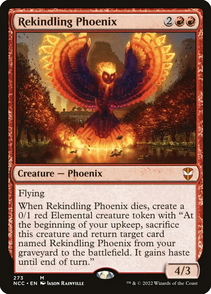Rekindling Phoenix Front Face