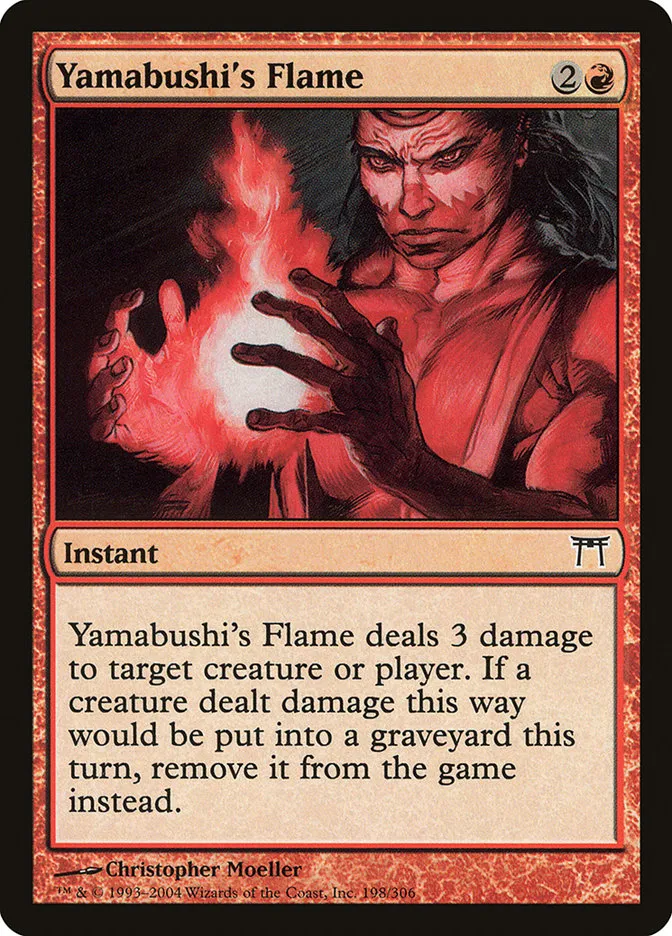 Yamabushi's Flame Front Face