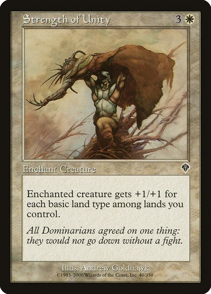 Strength of Unity Front Face