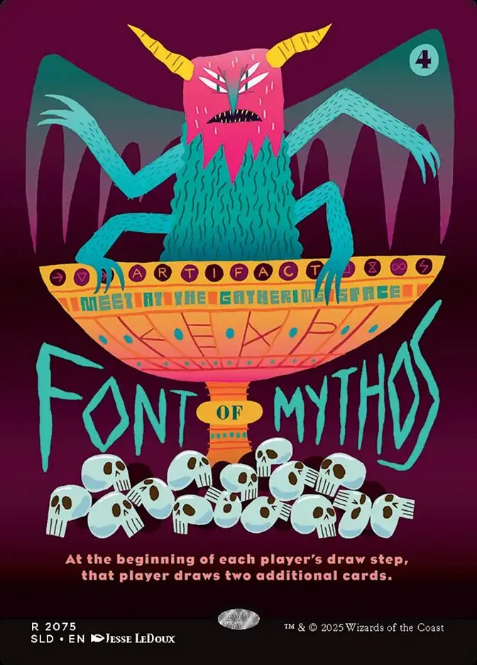 Font of Mythos Front Face