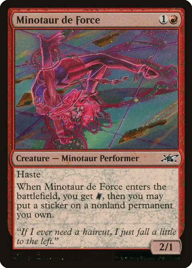 Minotaur de Force Front Face