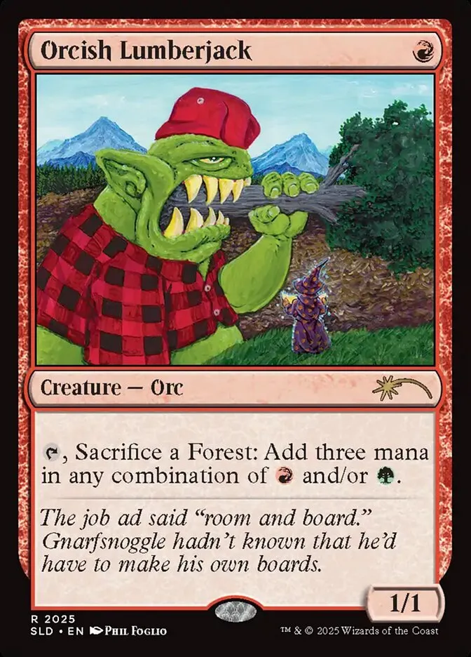 Orcish Lumberjack Front Face