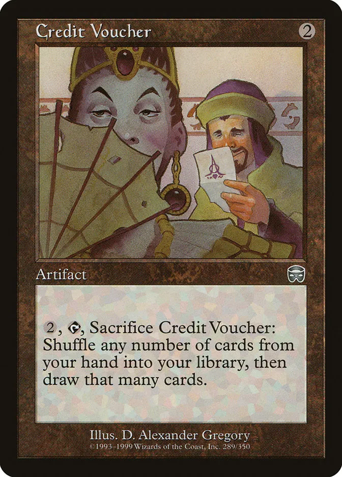 Credit Voucher Front Face