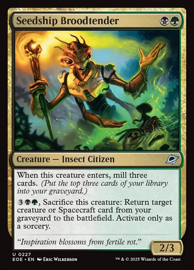 Seedship Broodtender Front Face