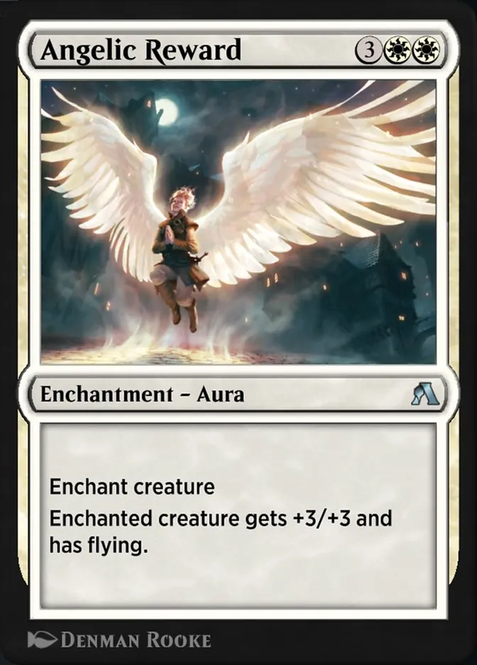 Angelic Reward Front Face