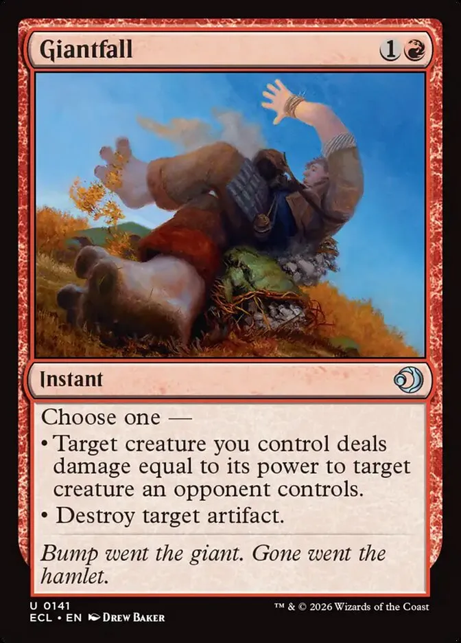Giantfall Front Face