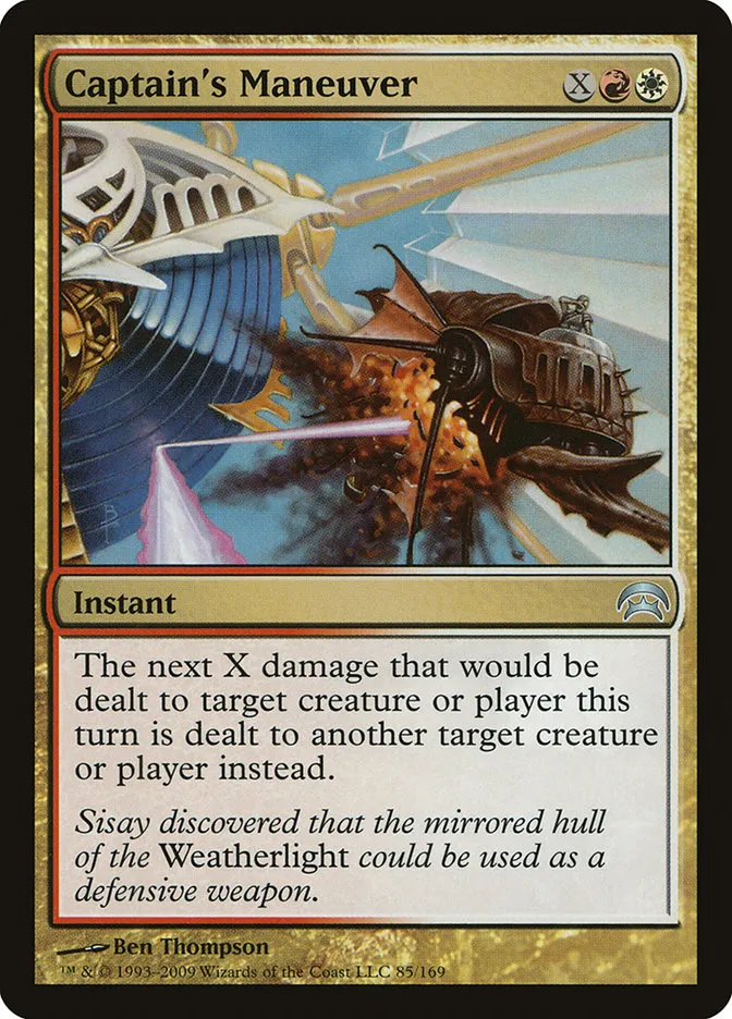 Captain's Maneuver Front Face