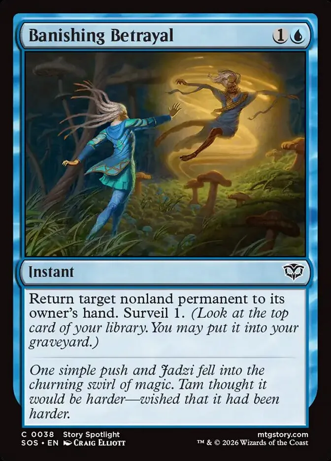 Banishing Betrayal Front Face