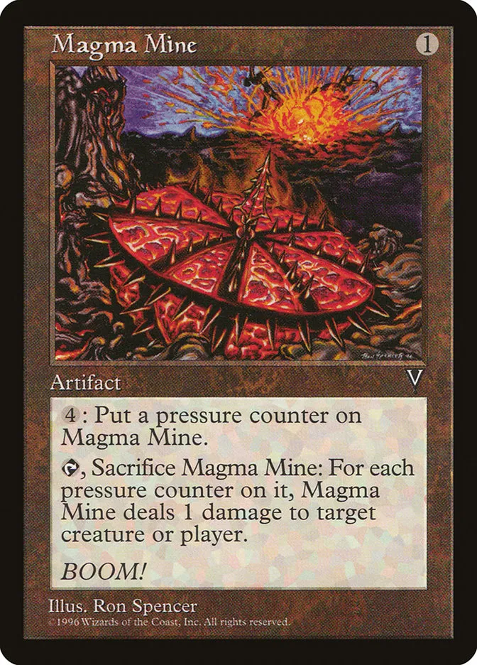 Magma Mine Front Face