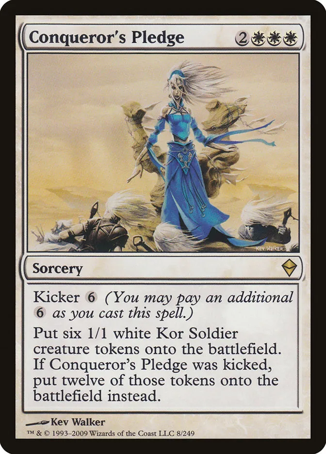 Conqueror's Pledge Front Face