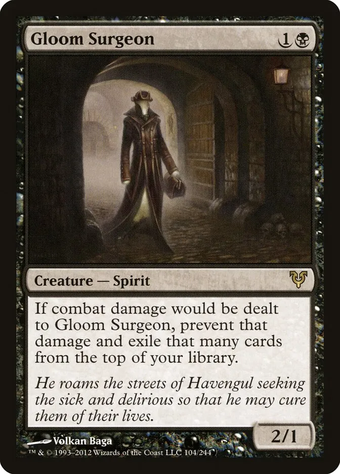 Gloom Surgeon Front Face