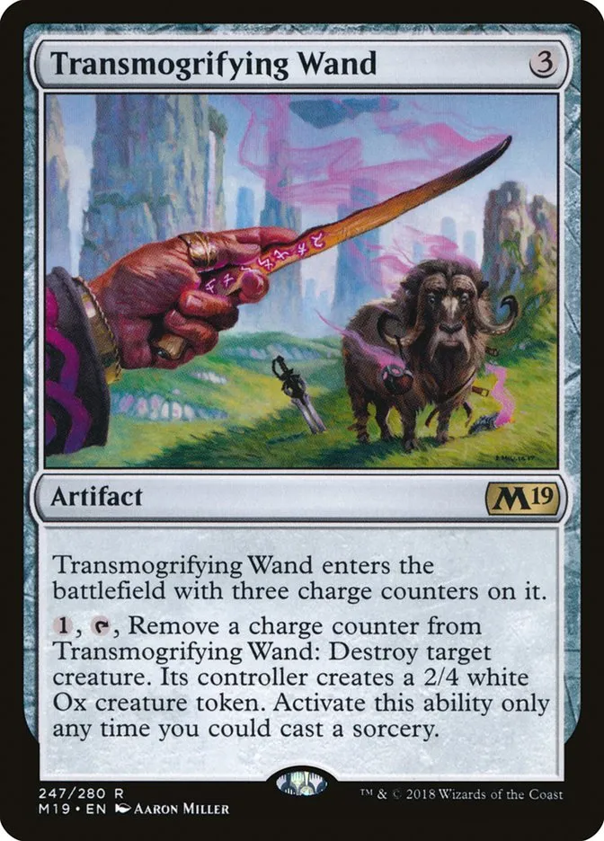Transmogrifying Wand Front Face